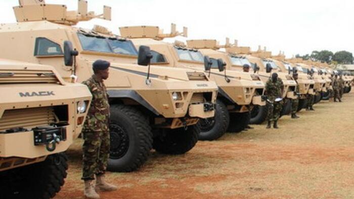 NextImg:Kenyan Soldiers Begin Patrols In Haiti In American Armored Vehicles
