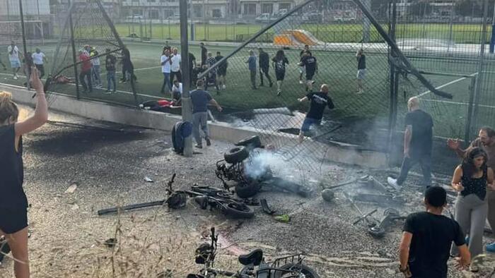 NextImg:Israel Says "All-Out War" Imminent After Hezbollah Rocket Slams Into Soccer Field, 30 Casualties