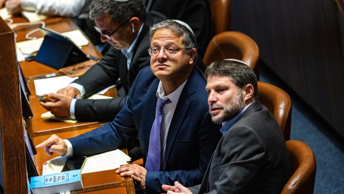 NextImg:White House Mulling Sanctions On Hardline Israeli Ministers Smotrich & Ben-Gvir