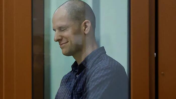 NextImg:Russian Court Hands WSJ's Gershkovich 16 Years On Espionage Conviction