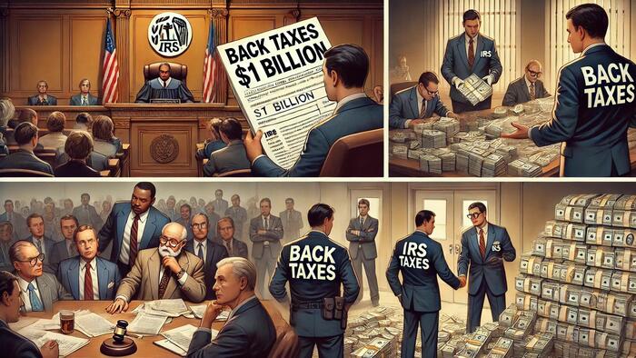 NextImg:IRS Strikes Gold: $1 Billion Collected From Wealthy Tax Dodgers