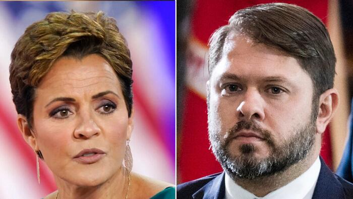 NextImg:Kari Lake Wins GOP Senate Primary In Arizona, Setting Up Showdown With Rep. Ruben Gallego