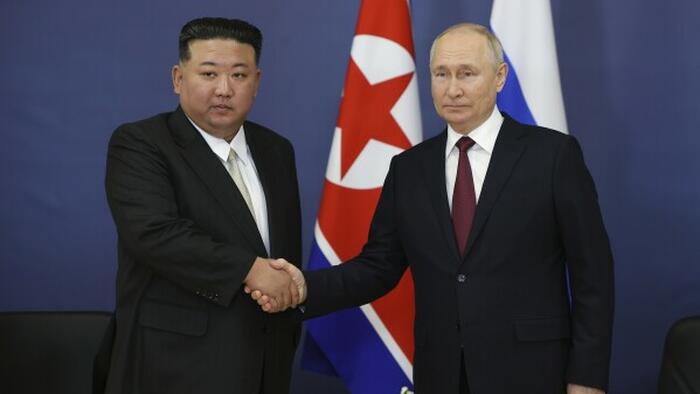 NextImg:North Korea Is A 'Distinct Threat' To Europe, President Yoon Tells NATO
