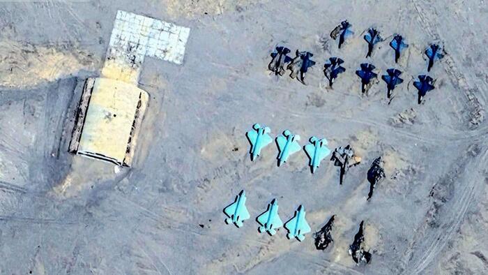 NextImg:China Has Been Practicing For Strikes On US Jets & Warships In Remote Desert Region