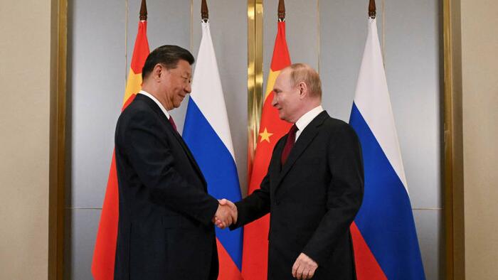 NextImg:Putin & Xi Meet Again, Plot Countering US, While White House Consumed With Crisis Of Biden's Decline