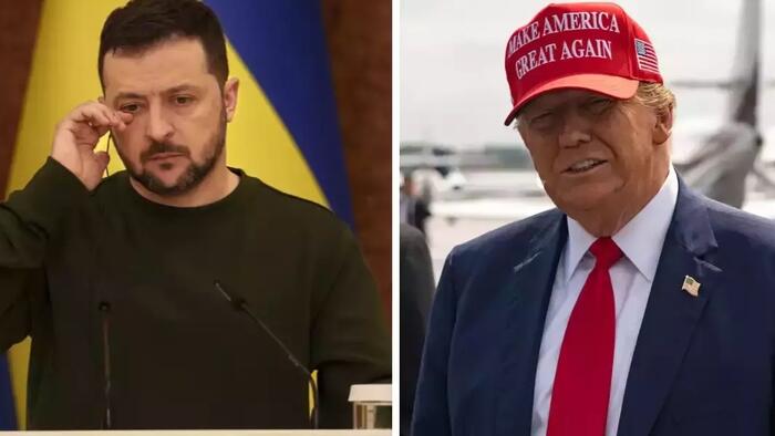 NextImg:Zelensky Challenges Trump: 'Tell Us Today How To Finish The War'