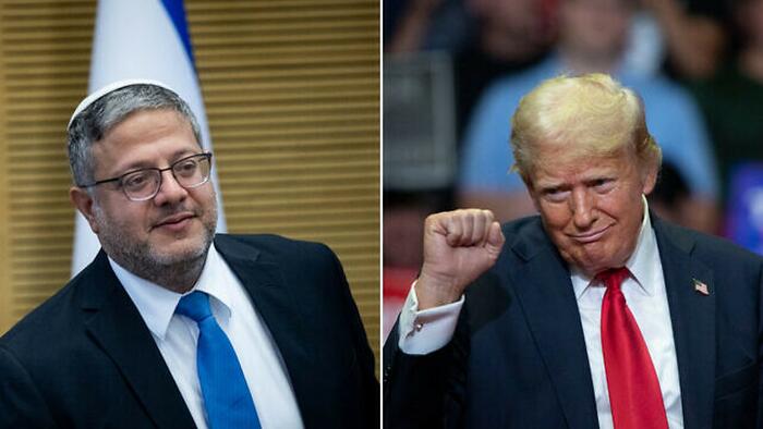 NextImg:Ben-Gvir Endorses Trump, Says He's More Likely to Back War On Iran