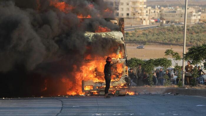 NextImg:Turkey Closes Key Border Crossing After Days Of Syria-Related Violent Protests