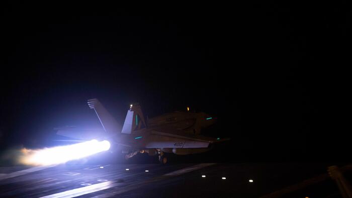 NextImg:President Biden Claims The US Isn't At War As He Bombs Yemen