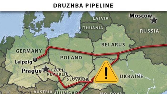 NextImg:Ukraine Says "Druzhba Pipeline Will Cease Operations" Of Russian Fuels This Winter