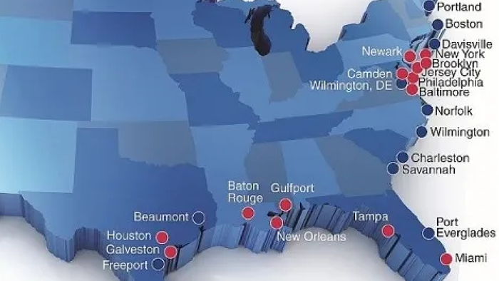 NextImg:Labor Talks At Major US East Coast & Gulf Coast Ports "Very Far Apart" As Potential Paralyzing Strike Looms