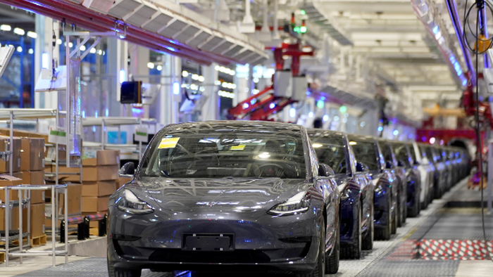 NextImg:EU Cuts Planned Tariffs On Tesla's China-Made EVs To 9%