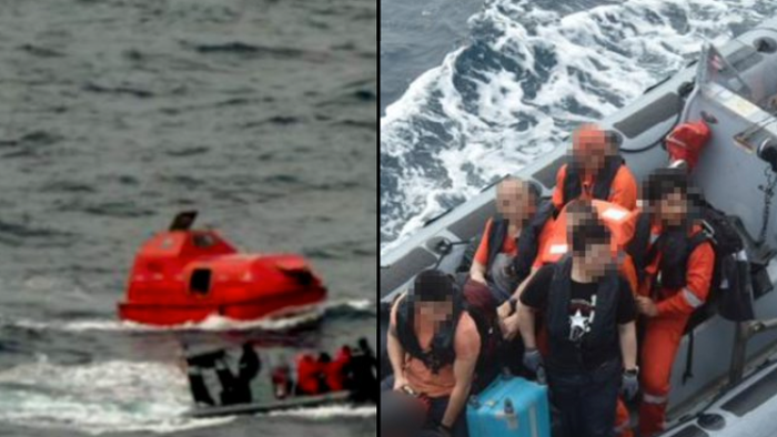 NextImg:Suezmax Tanker Crew Forced To Abandon Ship After Missile Attack In Red Sea