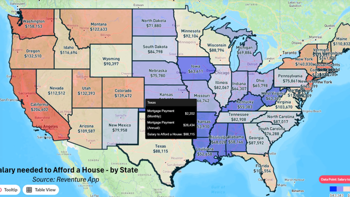 NextImg:Thanks, Biden-Harris: Map Shows Worst Housing Affordability In America