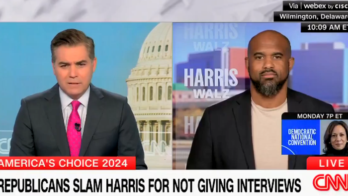NextImg:"Would It Kill You Guys?" CNN Gets Confrontational With Harris SPOX For Avoiding Interviews, Press Conferences