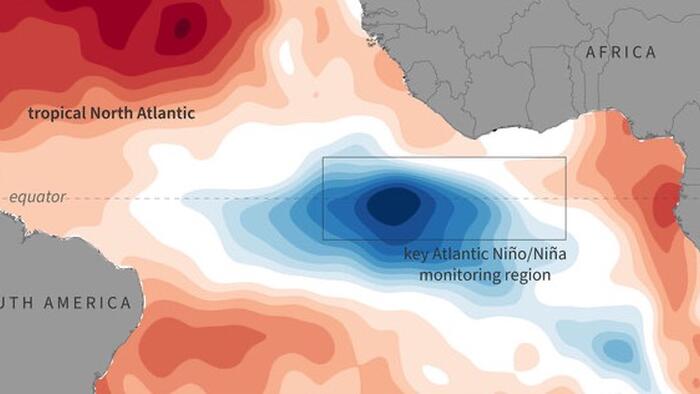 NextImg:Atlantic Ocean's Sudden Cooling Baffles Climate Scientists... Have They Ever Heard Of La Nina?