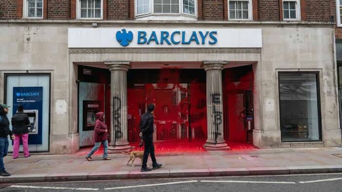 NextImg:Barclays To Withdraw From Israel Bond Auction Amid Pro-Palestine Backlash