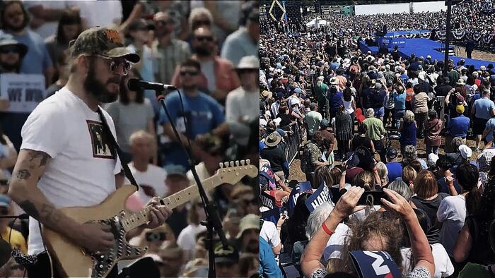 NextImg:Harris/Walz Rally Was Really Just Another Free Concert