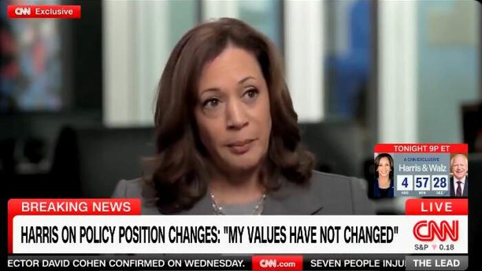 Kamala Harris Faces Tough Questions in CNN Interview