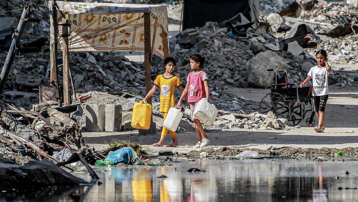 NextImg:WHO Raises Outbreak Alarm As Once Eradicated Polio Returns To Gaza