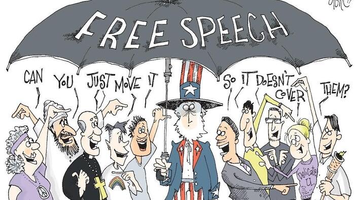 NextImg:Want More Freedom Of Speech? Try Less Government!