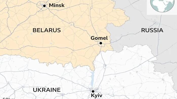 NextImg:Ukraine Might Be Gearing Up To Attack Or Cut Off Belarus' Southeastern City Of Gomel