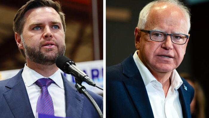 NextImg:Vance And Walz Agree To Oct. 1 Debate