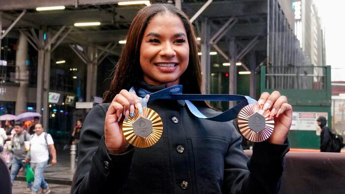 NextImg:US Gymnast Jordan Chiles Must Return Bronze Medal, Olympic Committee Says