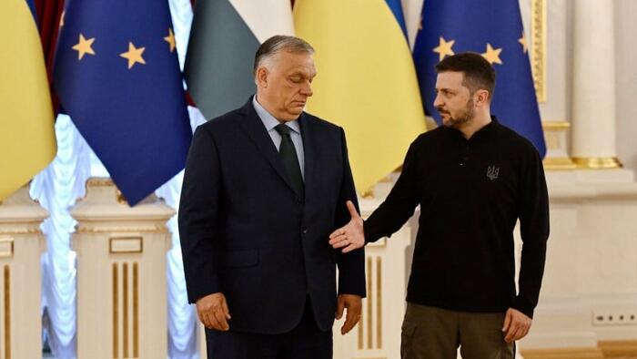 NextImg:Hungary Again Breaks With West: Ukrainian Attack On Kursk Is 'Wrong'