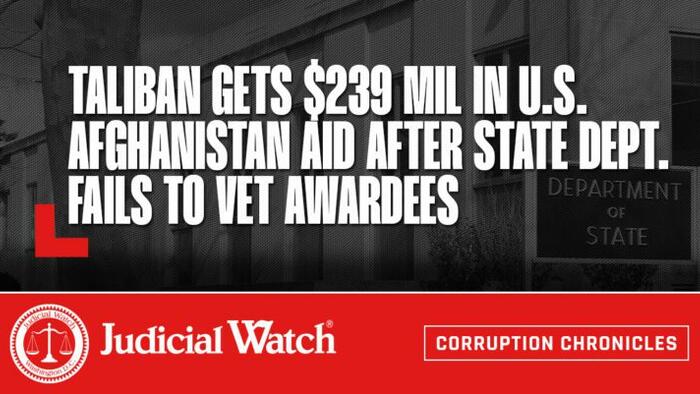 NextImg:Taliban Gets $239 Million In US Aid After State Dept. Fails To Vet Recipients