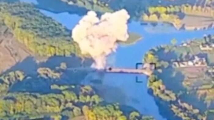 NextImg:Ukraine Destroys 3rd Bridge In Russia's Kursk, Zelensky Stresses He'll Keep Territory