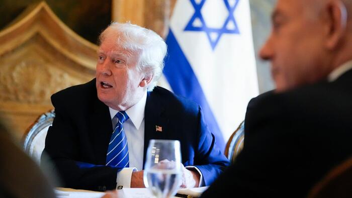 NextImg:Trump: I Told Netanyahu 'Win Fast' Because 'The Killing Has To Stop'