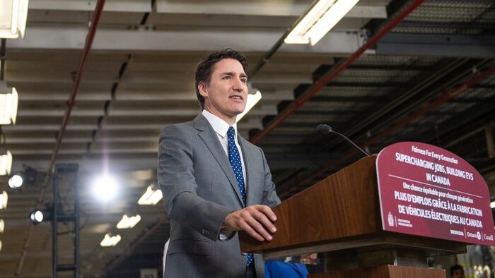 NextImg:Canada Hits China With 100% Tariff On Electric Cars