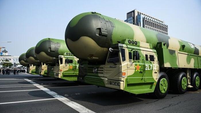 NextImg:Beijing Rips Biden For 'Peddling China Nuclear Threat Narrative'