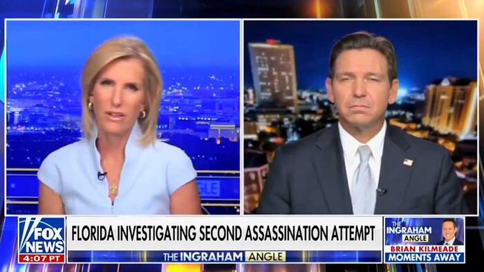 NextImg:DeSantis Says Feds Being Uncooperative With Investigation Into Second Assassination Attempt On Trump