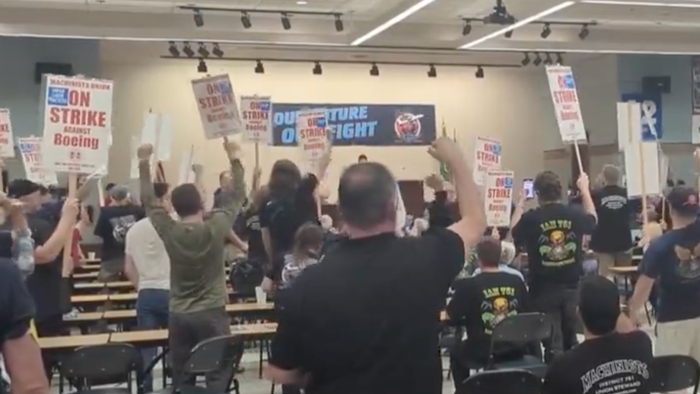 NextImg:33,000 Boeing Union Workers Go On Strike, First Major Walkout Since 2008
