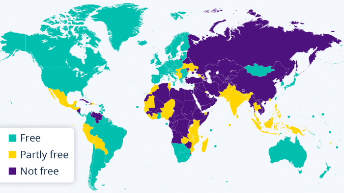 NextImg:Mapping The (Declining) State Of Global Freedom