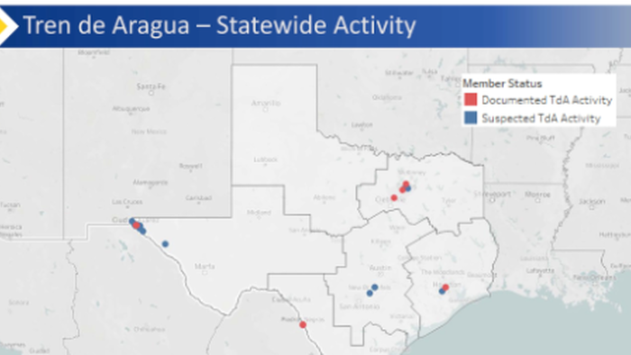 NextImg:Texas Warns Venezuelan Prison Gang "Activity Happening Across State"