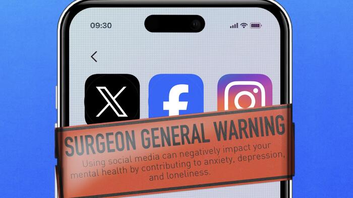 NextImg:42 Attorneys General Demand Surgeon General Warnings On Social Media