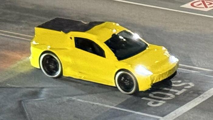 NextImg:Tesla Robotaxi Prototype Reportedly Maneuvering Around LA Studio