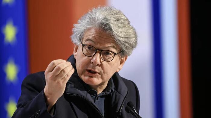 NextImg:"Attention Seeking" EU Commissioner Thierry Breton Resigns After Musk-Trump Censorship Dust-Up