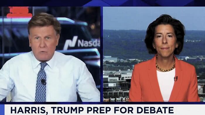 NextImg:Kamala Surrogate Lectured By CNBC Anchor Over "Master Class In Avoiding Any Questions"
