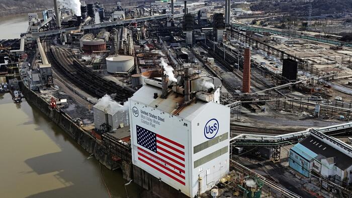 NextImg:Shares Of US Steel Melt After Kamala Harris Opposes Nippon's $15BN Buyout Deal