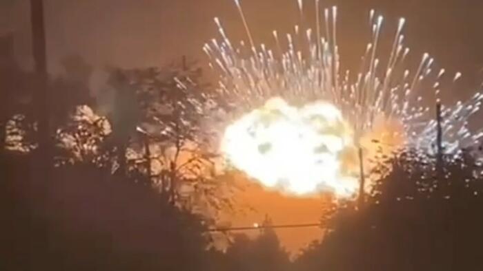 NextImg:Ukraine Scores More Large Hits On Russian Ammo Storage Depots