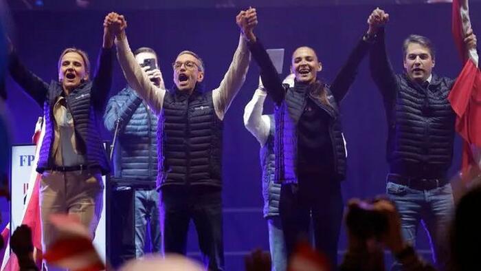 NextImg:Austrian Right-Wing Freedom Party Scores Historic Victory In National Elections
