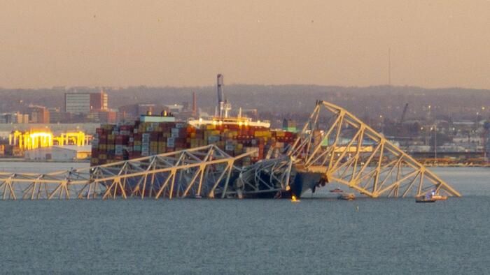 NextImg:DoJ Sues Dali Container Ship Owners for $100M, Alleging 'Jerry-Rigged' Vessel Collapsed Baltimore Bridge