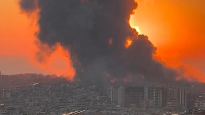 NextImg:Massive Israeli Airstrikes In Beirut Target Central Hezbollah HQ, Nasrallah