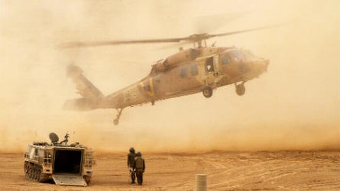 NextImg:Israeli Black Hawk Down In Rafah, Several Dead & Injured