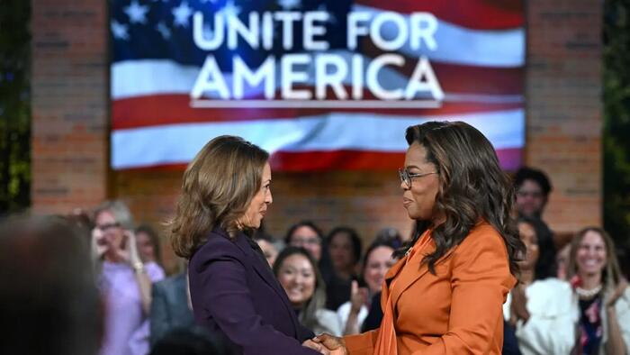 NextImg:"If Someone Breaks In My House, They're Getting Shot" - Kamala & Oprah's Celebrity Lovefest Almost Ignored By Legacy Media