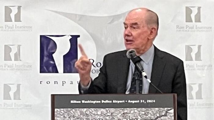 NextImg:John Mearsheimer & Ron Paul Invade Washington, Blast Permanent War State: "Social Engineering At The End Of A Rifle Barrel"